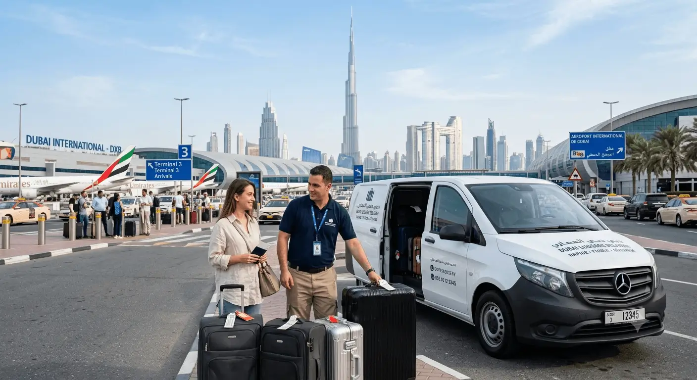 Airport Luggage Transfer Delivery Service in Dubai
