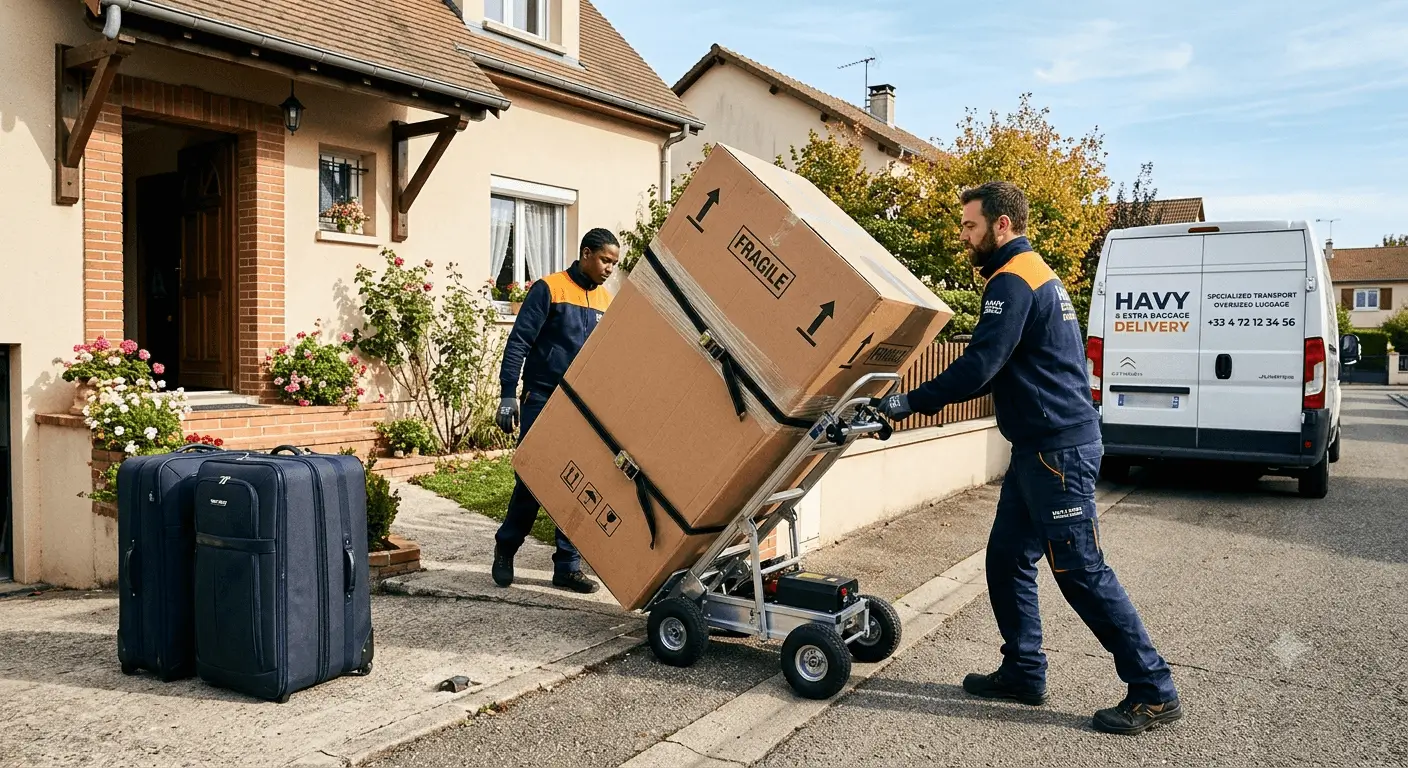 Havy & Extra Baggage Delivery Service in Dubai